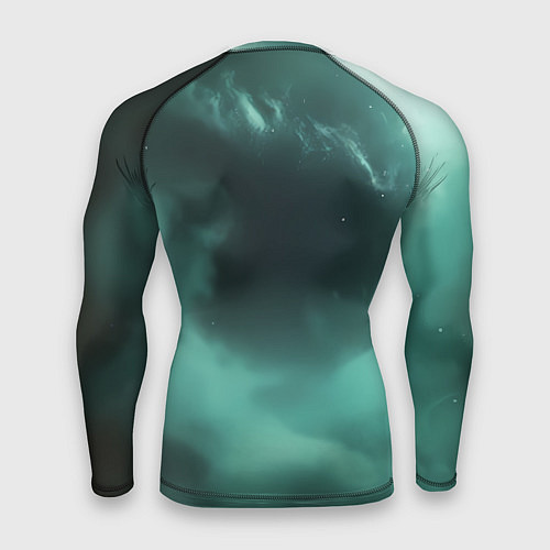 Мужской рашгард Космонавт скелет с зеленым светом / 3D-принт – фото 2
