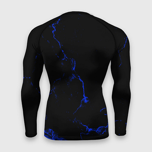 Мужской рашгард Color black blue / 3D-принт – фото 2