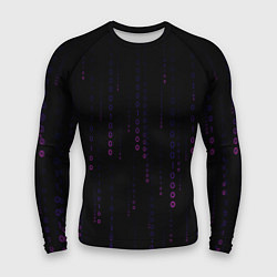 Мужской рашгард Color black pink