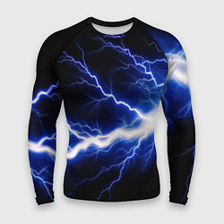 Мужской рашгард Lightning blue