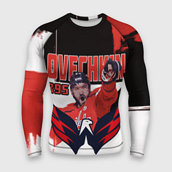 Рашгард мужской Александр Овечкин 895 голов, цвет: 3D-принт