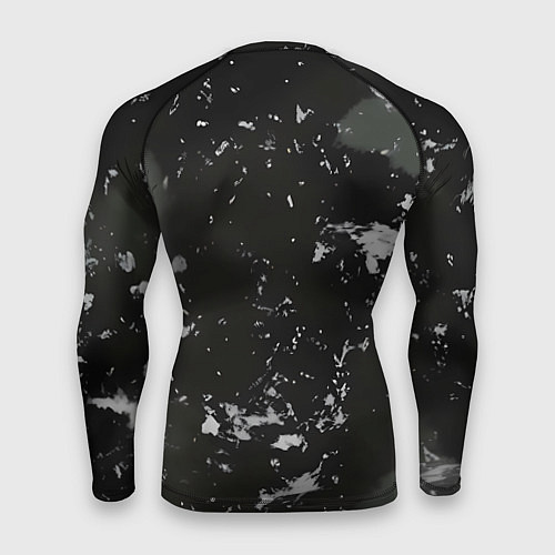 Мужской рашгард Злой большой медведь зимой / 3D-принт – фото 2