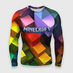 Мужской рашгард Minecraft - pattern