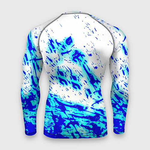 Мужской рашгард Daysgone голубые краски / 3D-принт – фото 2