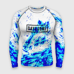 Рашгард мужской Daysgone голубые краски, цвет: 3D-принт