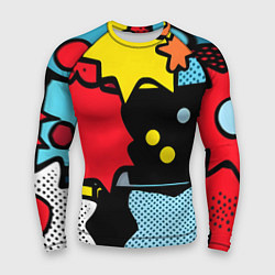 Рашгард мужской Поп абстракция, цвет: 3D-принт