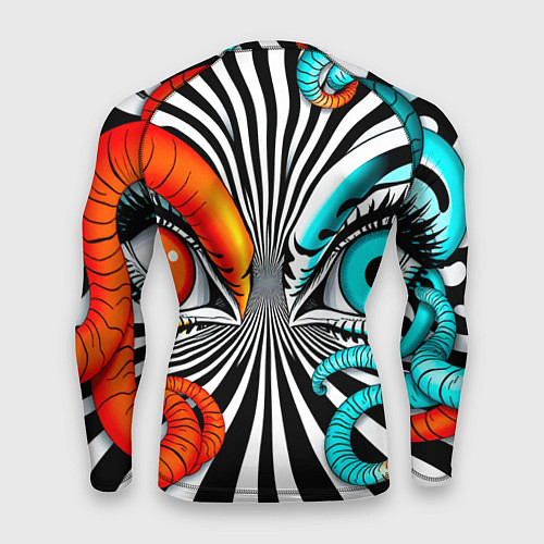 Мужской рашгард Глаз и щупальца / 3D-принт – фото 2
