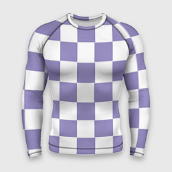 Рашгард мужской Квадраты фиолетовые, цвет: 3D-принт