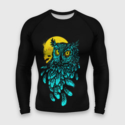 Рашгард мужской Night owl, цвет: 3D-принт