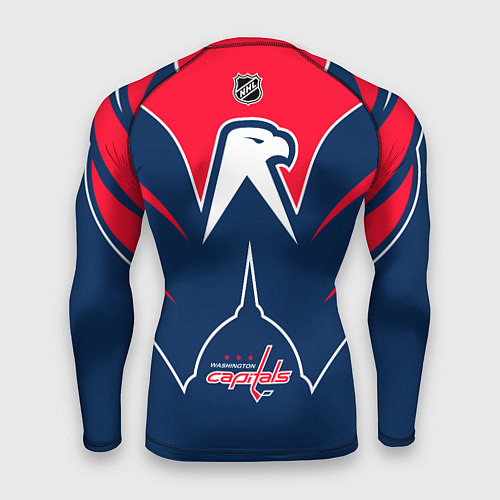 Мужской рашгард Washington Capitals NHL / 3D-принт – фото 2