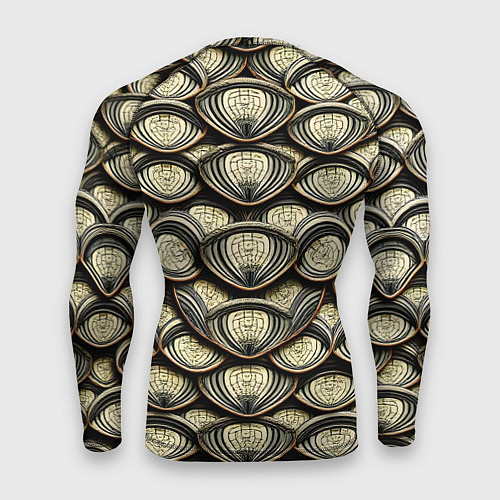 Мужской рашгард Объемный египетский паттерн / 3D-принт – фото 2