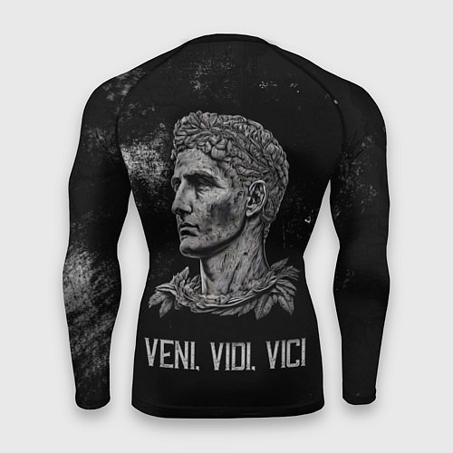 Мужской рашгард Пришел увидел победил цезарь / 3D-принт – фото 2