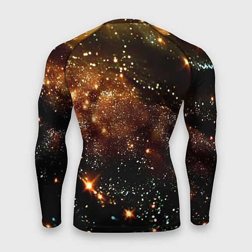 Мужской рашгард ACDC в стиле нашивки / 3D-принт – фото 2