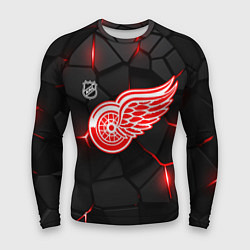 Мужской рашгард Детройт Ред Уингз - плиты с подсветкой