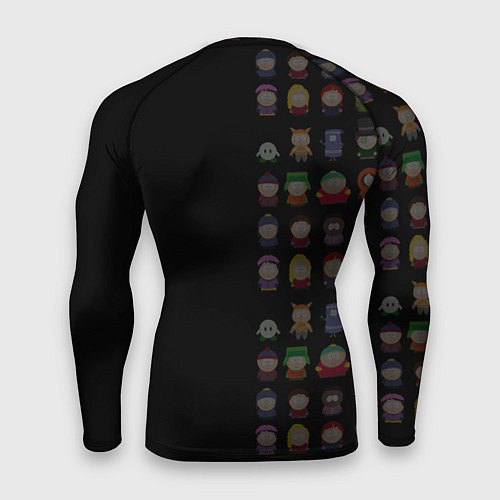 Мужской рашгард Персонажи Южный парк и лого / 3D-принт – фото 2