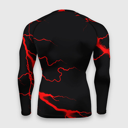 Мужской рашгард Monster energy storm red / 3D-принт – фото 2