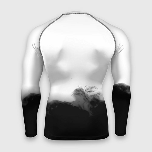 Мужской рашгард Monster energy splash smoke / 3D-принт – фото 2