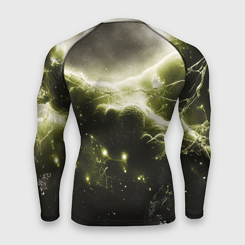 Мужской рашгард Карта с Билли Айлиш / 3D-принт – фото 2