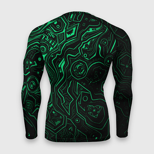Мужской рашгард Японский кибернетический Они / 3D-принт – фото 2