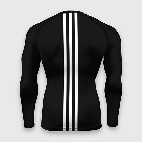 Мужской рашгард Россия три полоски / 3D-принт – фото 2