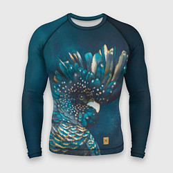 Рашгард мужской Попугай акварельный - big picture, цвет: 3D-принт