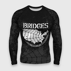 Рашгард мужской Bridges company, цвет: 3D-принт