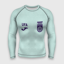 Рашгард мужской Фк Уфа - мятный цвет и текстура, цвет: 3D-принт