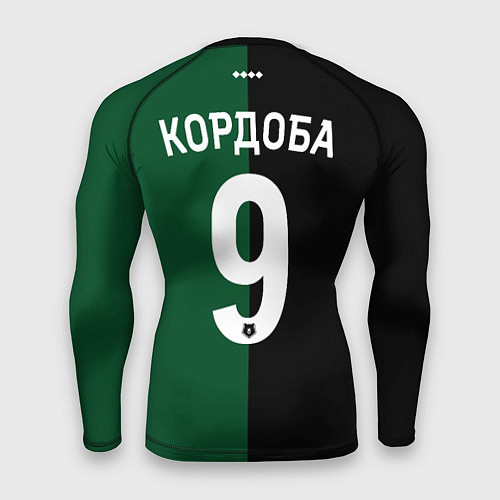 Мужской рашгард Кордоба - ФК Краснодар / 3D-принт – фото 2