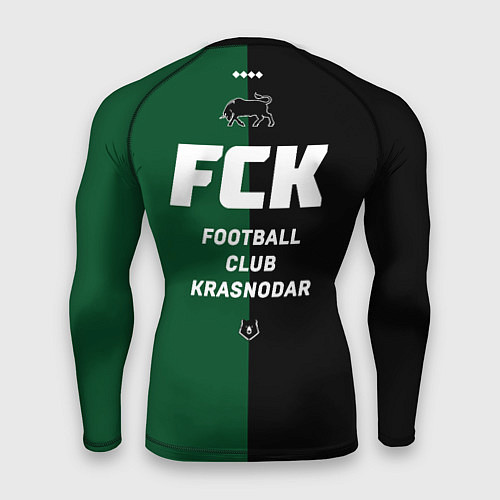 Мужской рашгард Krasnodar football / 3D-принт – фото 2