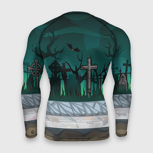 Мужской рашгард Bones в стиле куклы Вуды / 3D-принт – фото 2