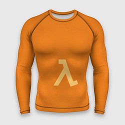 Мужской рашгард Half-Life orange