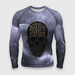 Рашгард мужской Bones череп, цвет: 3D-принт