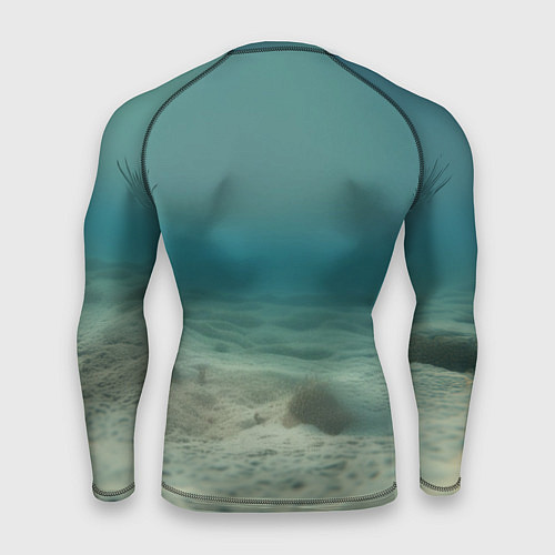 Мужской рашгард Рыба - Александр / 3D-принт – фото 2