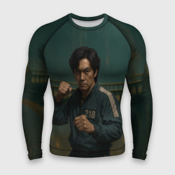 Рашгард мужской Игрок 218 в боевой стойке, цвет: 3D-принт