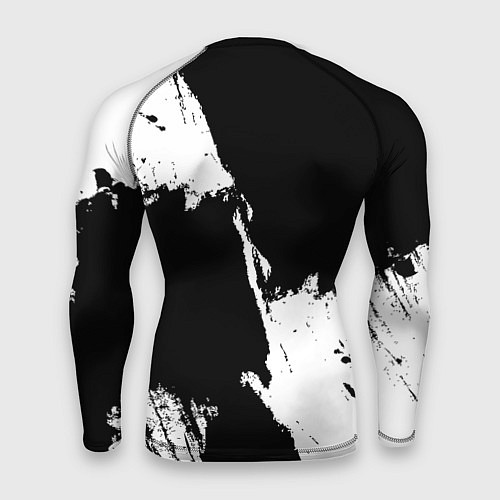 Мужской рашгард Трэйл Блэйзерс - брызги красок / 3D-принт – фото 2