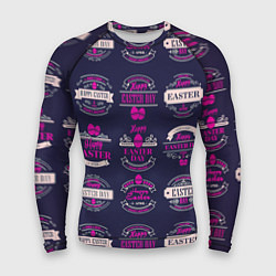 Рашгард мужской Easter pink, цвет: 3D-принт