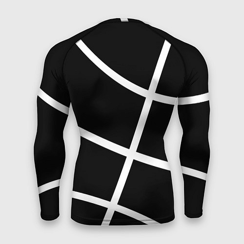 Мужской рашгард Майами Хит - баскетбольный линии / 3D-принт – фото 2