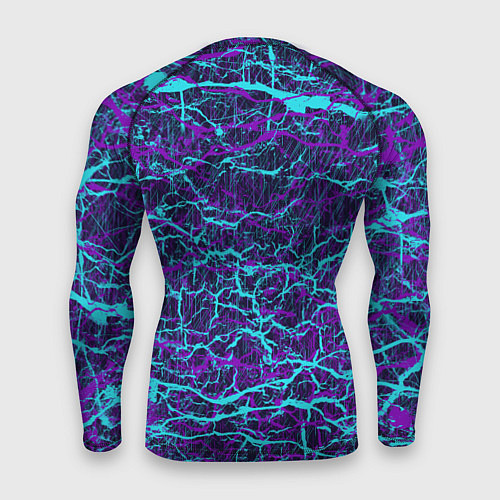 Мужской рашгард Призрак самурая - неновый арт / 3D-принт – фото 2