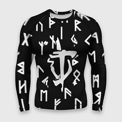 Рашгард мужской Doom магические символы, цвет: 3D-принт