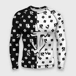 Рашгард мужской Doom x roblox pattern, цвет: 3D-принт