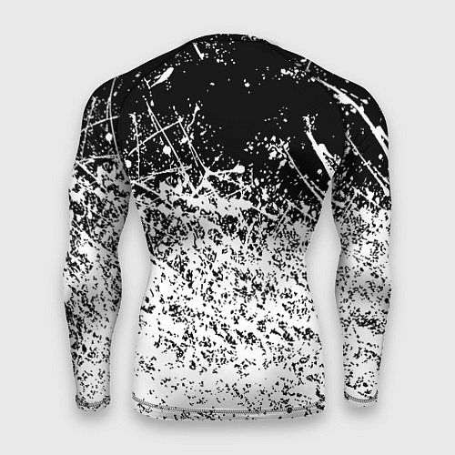 Мужской рашгард Doom краски всплеск кисти / 3D-принт – фото 2
