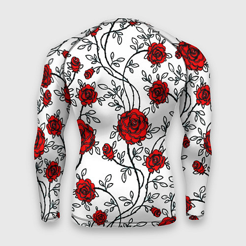 Мужской рашгард Doom розы / 3D-принт – фото 2