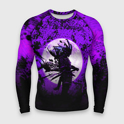 Мужской рашгард Самурай при луне