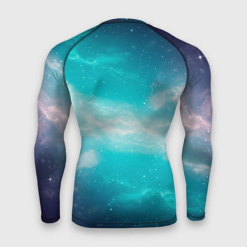 Мужской рашгард Галактическое сияние небес / 3D-принт – фото 2