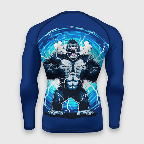 Мужской рашгард Горилла показывает свою силу / 3D-принт – фото 2