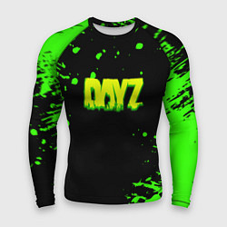 Рашгард мужской Dayz кислотное краски логотип, цвет: 3D-принт