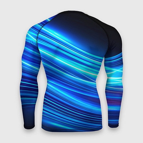 Мужской рашгард Лиса в косухе и гитарой - рок звезда / 3D-принт – фото 2