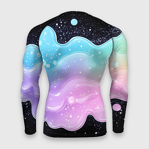 Мужской рашгард Менеджер капибара в кружке в стикерах / 3D-принт – фото 2