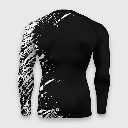 Мужской рашгард Dayz брызги красок / 3D-принт – фото 2