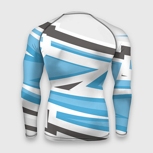 Мужской рашгард Если Саня опоздал значит так надо / 3D-принт – фото 2